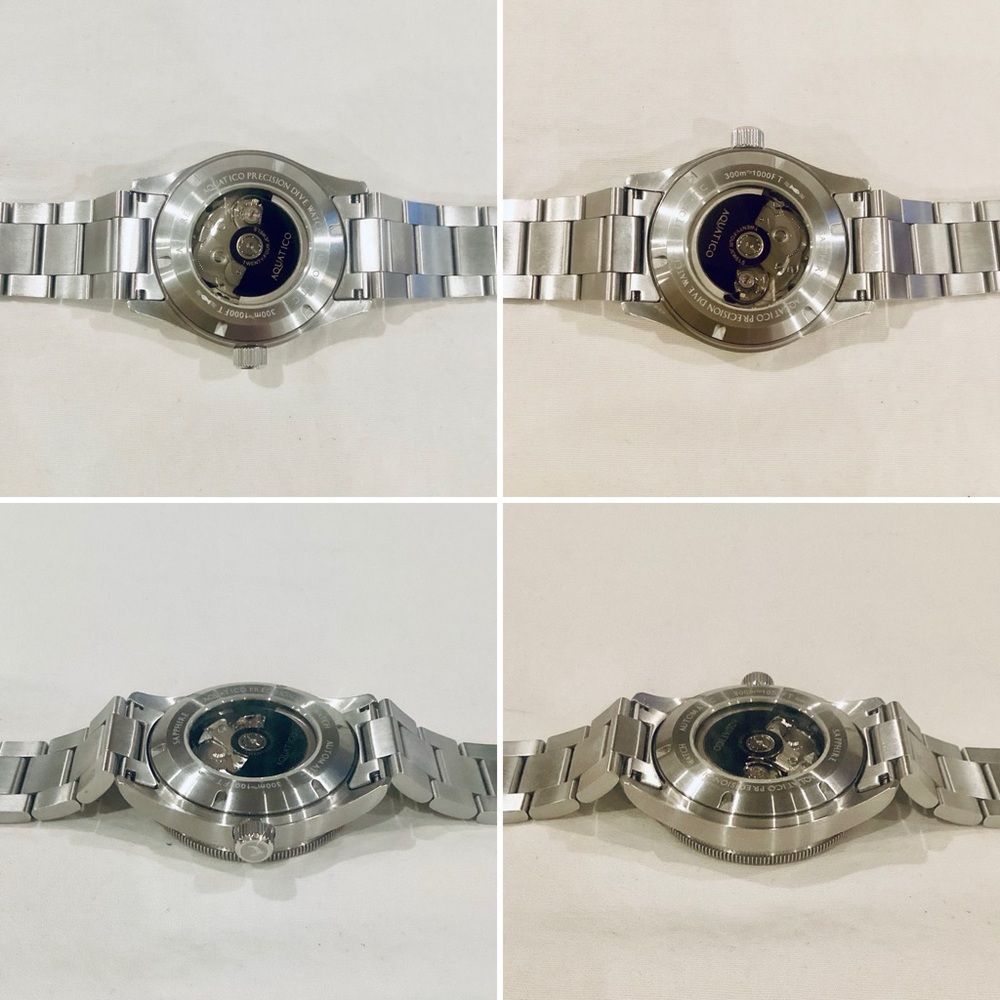 Aquatico Sea Star V2 Automatic 42mm Black Dial 300m Dive Watch - Picture 13 of 16